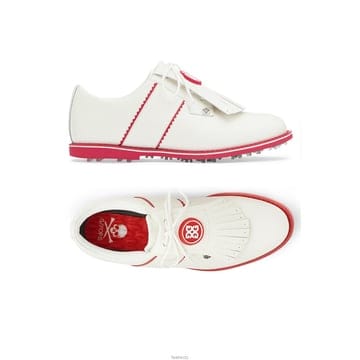 25FW 여성 갈리벤터 골프화 화이트 G4LS22EF15 S/POP