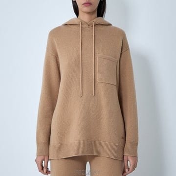26 FW 막스마라 포켓 패치 스트링 후드 울 캐시미어 2521366132600 005