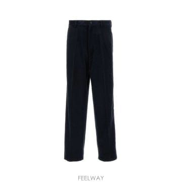프라다 코듀로이 스트레이트 레그 팬츠