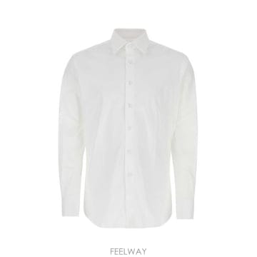 26 FW 프라다 버튼 롱슬리브 코튼 퓨어 셔츠 UCM49210XM