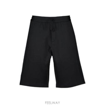 26 FW 로고 디보싱 드로스트링 코튼 쇼츠 593J131A0979
