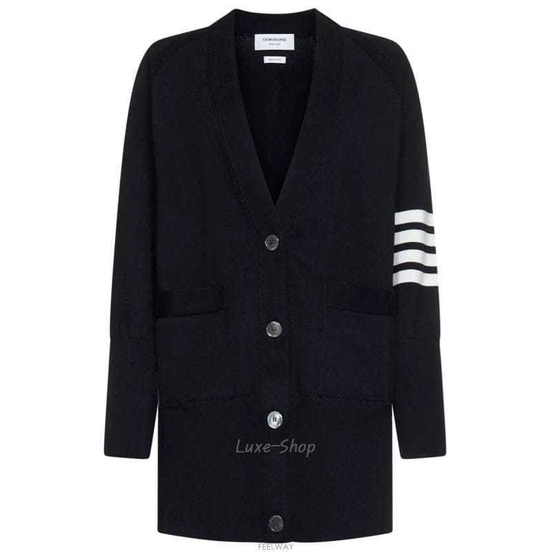 Thom Browne ����� ���� 4�� ��Ʈ������ ���� ��Ƽġ �� ����� FKC424A Y3007 415����� ���� 4�� ��Ʈ������ ���� ��Ƽġ �� ����� FKC