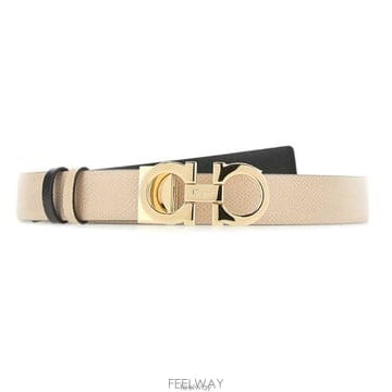 26 FW 페라가모 Gancini 간치니 25mm 투톤 리버시블 벨트 674559