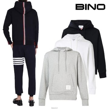 25FW 톰브라운 백삼선 후드티 MJT086A
