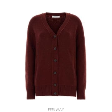 26 FW Ferragamo 브이넥 버튼 니트 가디건 112907777596