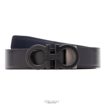 26 FW 페라가모 35mm 네로 간치니 리버시블 버클 벨트 688772679710