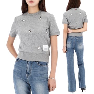 Thom Browne ������ ����� 38������ ��Ű���� �ж�� ���� ��ư ���� Ƽ���� FJS216E J0055 055������ ����� 38������ ��Ű���� �ж�� ���� ��ư ��