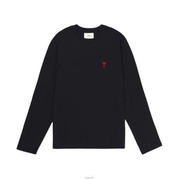 25FW 여성 스몰 로고 롱슬리브 블랙 BFUTS235 724 001