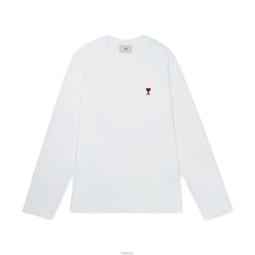 25FW 스몰 하트 로고 롱슬리브 BFUTS235 724 100