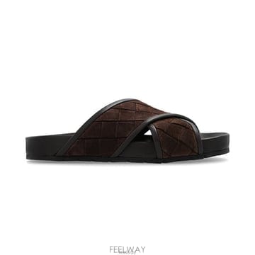 26 FW 보테가 베네타 크로스오버 스트랩 슬립온 샌들 786883V3QE0