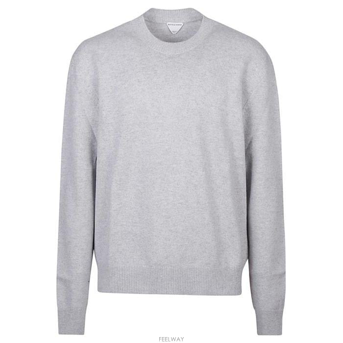 26 FW 보테가 베네타 크루넥 니트 롱슬리브 스웨터 그레이 772376V2MM0