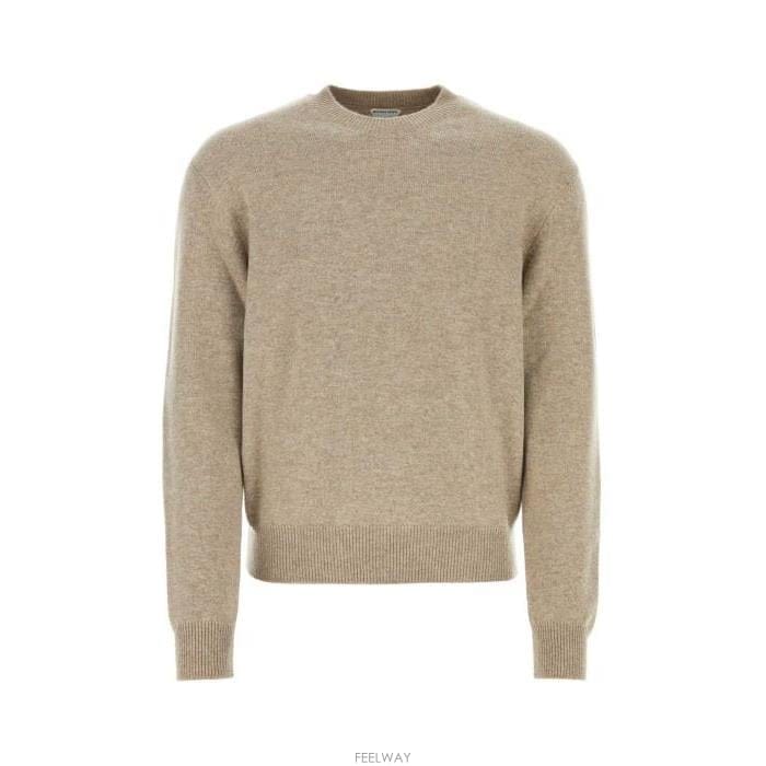 26 FW 보테가 베네타 크루넥 니트 롱슬리브 스웨터 베이지 772376V2MM0