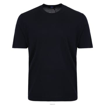 [국내/당일]25FW UMM0700 NAVY 키톤 울 니트 웨어 네이비 반팔티