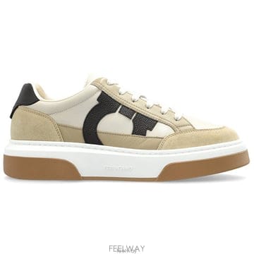 26 FW 페라가모 간치니 Gancini 오너먼트 스무드 레더 로우탑 스니커즈 778891