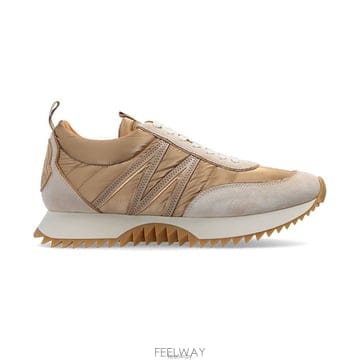 26 FW 몽클레어 Pacey 파세이 로고 레더 로우탑 스니커즈 J109B4M00140M4159