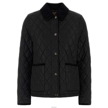 버버리 25FW DORSET 다이아 퀄팅 자켓 블랙 8107510