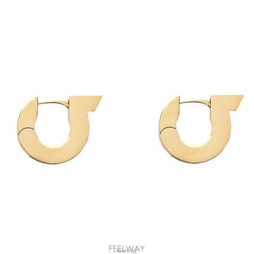 페라가모 간치니 장식 귀걸이 ORO