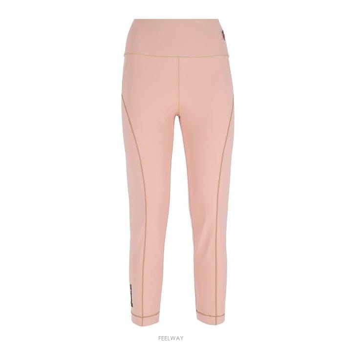 26 FW 몽클레어 그레노블 로고 패치 레깅스 핑크 K10988H00005899YG