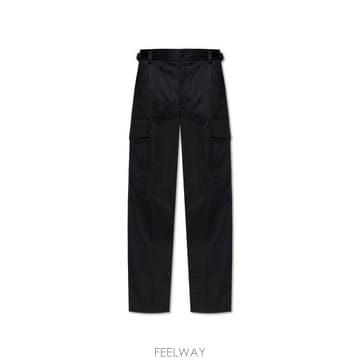 26 FW 몽클레어 가바딘 카고 팬츠 블랙 K20912A00026598R1