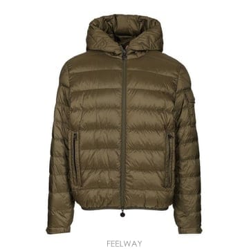 26 FW 몽클레르 Najan 나잔 집업 패디드 자켓 그린 K20911A00009597YF