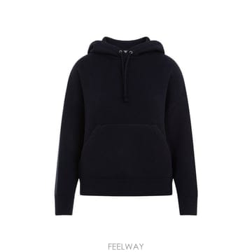 보테가베네타 드로스트링 후드티 블랙