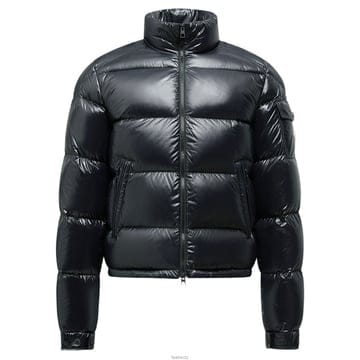 몽클레어 25FW LEVITHA 로고 패치 패딩자켓 블랙 1A000 61 596XE 999
