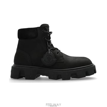 26 FW 몽클레어 Peak 피크 시티 레이스업 부츠 블랙 K209A4F00010M6882