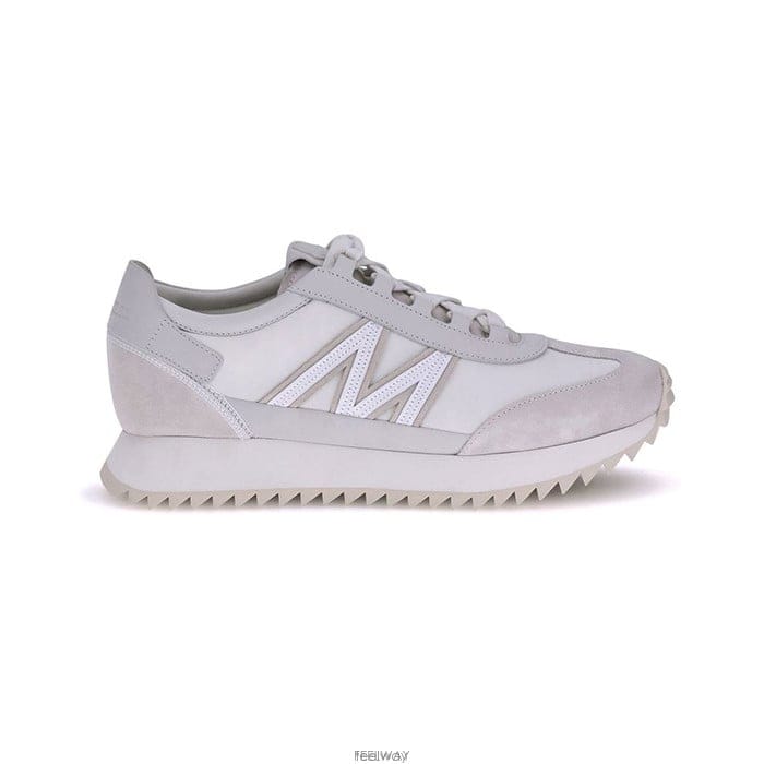 26 FW 몽클레어 Pacey 페이시 2 레이스업 스니커즈 화이트 K209A4M00210M7280