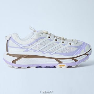 26 FW 호카 Mafate Three2 마파테 사이드 로고 스니커즈 화이트라일락 1175490 ASF
