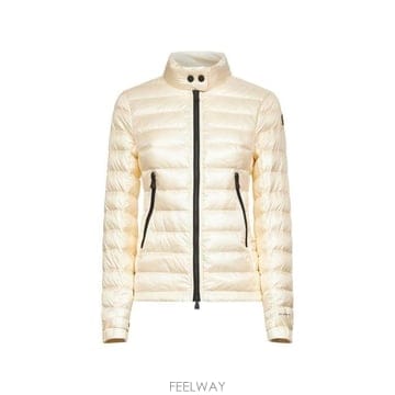 26 FW 몽클레어 그레노블 시그니처 로고 집업 패딩 자켓 베이지 K20981A00058597X6