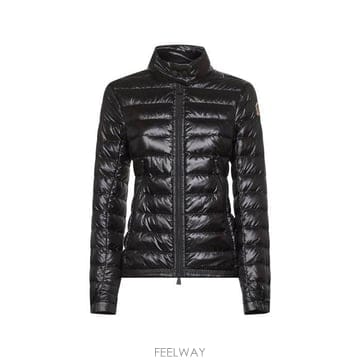 26 FW 몽클레어 그레노블 시그니처 로고 집업 패딩 자켓 블랙 K20981A00058597X6