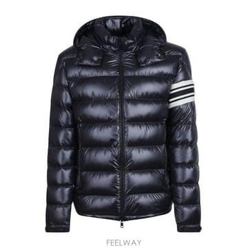 26 FW 몽클레어 집업 롱슬리브 후디 패딩 자켓 블랙 K20911A0009559885