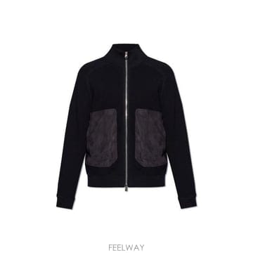 26 FW 몽클레어 집업 롱슬리브 가디건 네이비 J10919B00019M1611