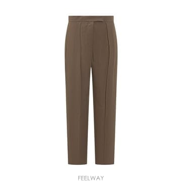 26 FW 페라가모 인버티드 플리츠 비스코스 버진 울 팬츠 13G870