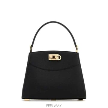 26 FW 페라가모 블랙 네로 더 뉴 스튜디오 박스 토트백 21A210786122