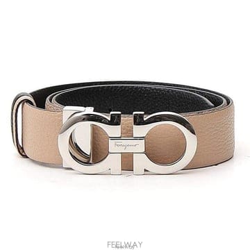 26 FW 페라가모 간치니 4cm 뉴 비스크 리버시블 버클 벨트 23A564615282