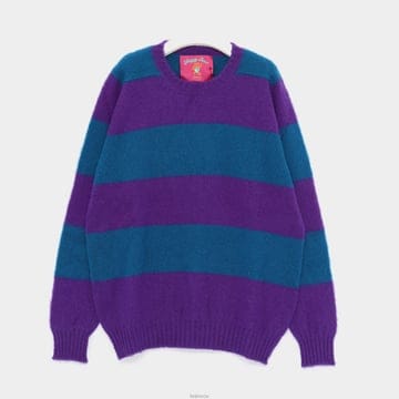 Howlin �Ͽ︰ ��Ʋ���� �� ���� ��Ʈ SHAGGY BEAR CHUNKY STRIPES PURPLE HAZE�Ͽ︰ ��Ʋ���� �� ���� ��Ʈ SHAGGY BEAR CHUNKY STRIPE