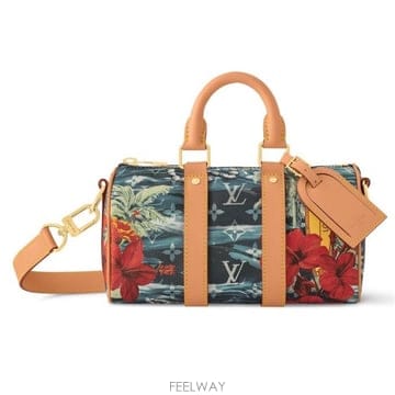 Louis Vuitton 26 FW ���̺��� Keepall Ű�� �ݵѸ��� 25 ���� ĵ���� ��Ʈ������Ʈ ũ�ν���26 FW ���̺��� Keepall Ű�� �ݵѸ��� 25 ���� ĵ���� ��