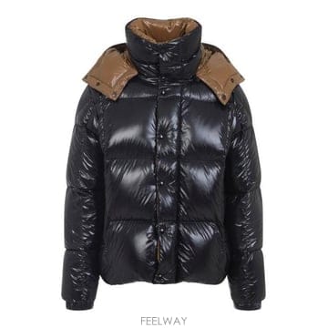 26 FW 몽클레어 Parana 파라나 후드 숏 자켓 블랙 K20911A00187597Z8