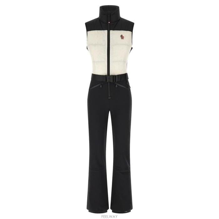 26 FW 몽클레어 그레노블 하이네크라인 슬리브리스 스키 점프수트 K20982G000165983S