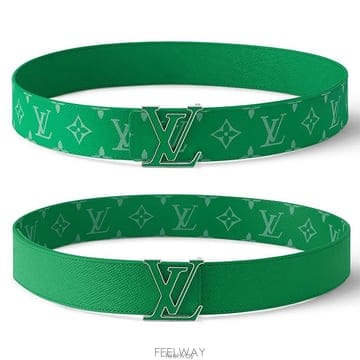 Louis Vuitton 26 FW ���̺��� LV Initiales �̴ϼ� 40mm �������̵� �������� ��Ʈ �׸�26 FW ���̺��� LV Initiales �̴ϼ� 40mm �������̵� ��