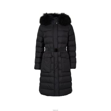 25FW KHLOESSE 벨티드 퍼 롱 패딩 1C000 13 53A5E 999