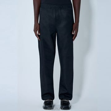 웨일즈 보너 새틴 트랙 팬츠 블랙