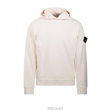 26 FW 스톤 아일랜드 로고 패치 롱슬리브 후드티 베이지 K1S156100037S0060