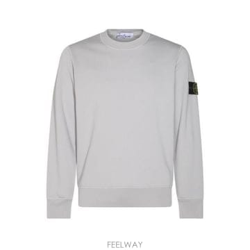 26 FW 스톤 아일랜드 컴퍼스 패치 디테일 크루네크라인 스웨트셔츠 K1S156100044S0051