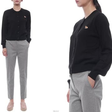 25FW_1107 여성 베이비 폭스 울 가디건 PW00502KT1181_P199