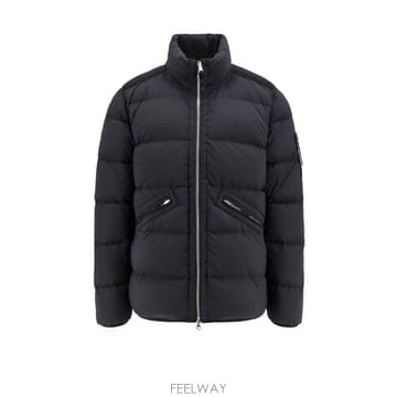 26 FW 스톤 아일랜드 퍼넬넥 지퍼업 다운 자켓 블랙 811543028