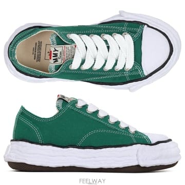 미하라야스히로 피터슨 OG 스니커즈 A11FW702 CLEAR GREEN