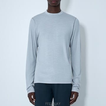 26 FW 리에르 라이트웨이트 패브릭 크루넥 롱슬리브 티셔츠 그레이 TSH16 LIGHT GREY