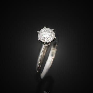 TIFFANY & Co (�����߰���ǰ)Ƽ�ĴϾ��� ���� ������ �÷�Ƽ�� ���̾� 0.71ct 7ȣ 1.76mm(�����߰���ǰ)Ƽ�ĴϾ��� ���� ������ �÷�Ƽ�� ���̾� 0
